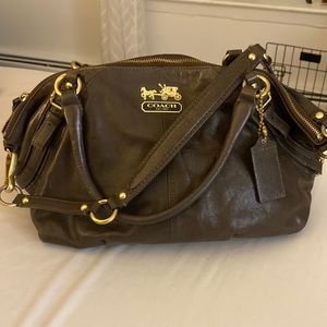 Coach top handle bag